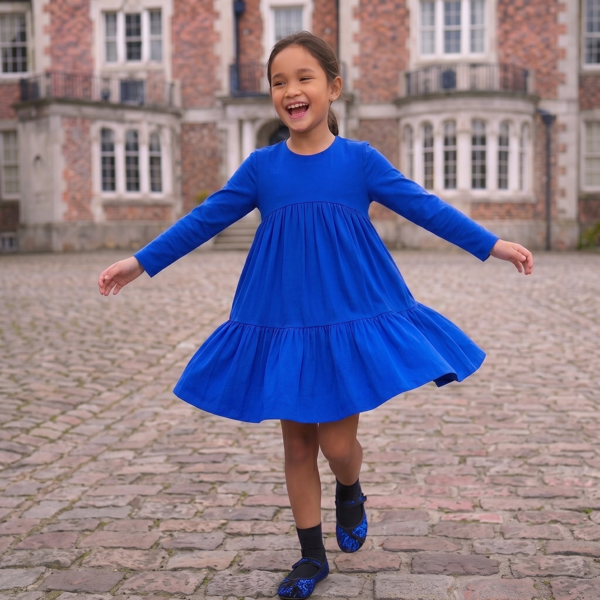 Royal Blue Dress – Bopopkids