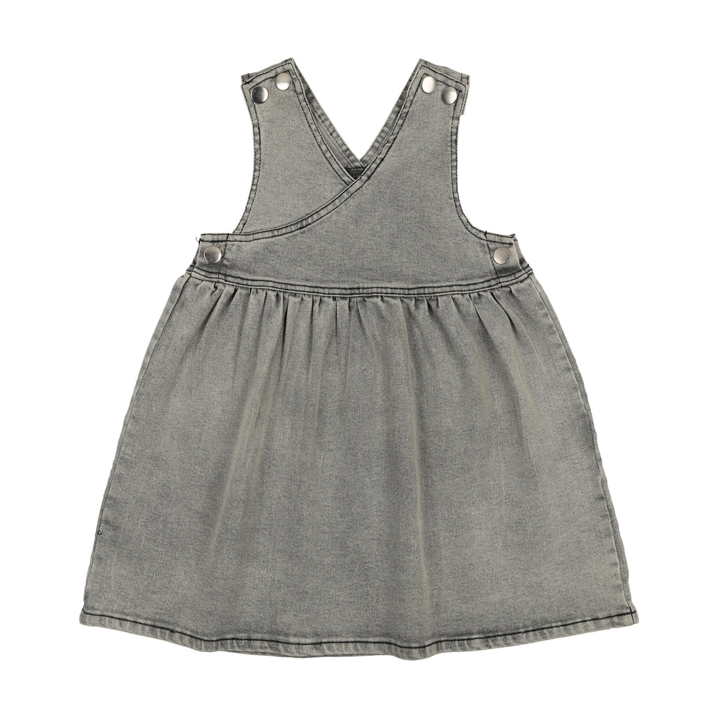 bopop denim dress strapless bow front denim mini dress  RK Collections Boutique