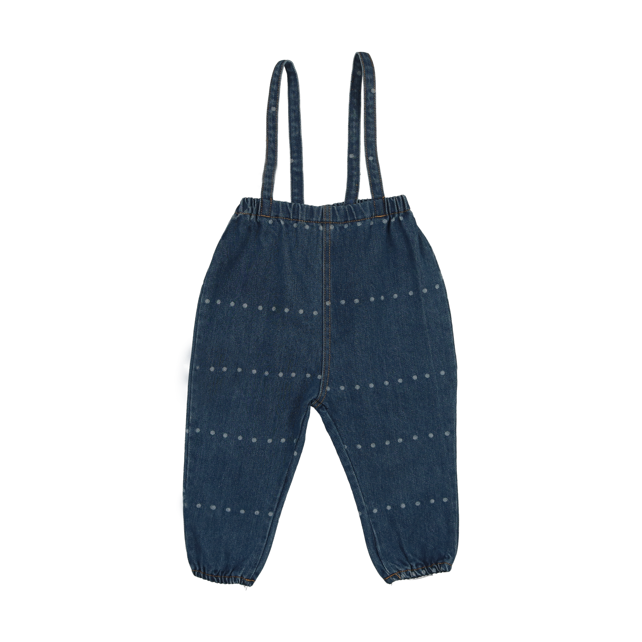 ロンパース・カバーオール OONA ROMPER - EMBROIDERED DENIM dark_denim_boys_overalls_2048x