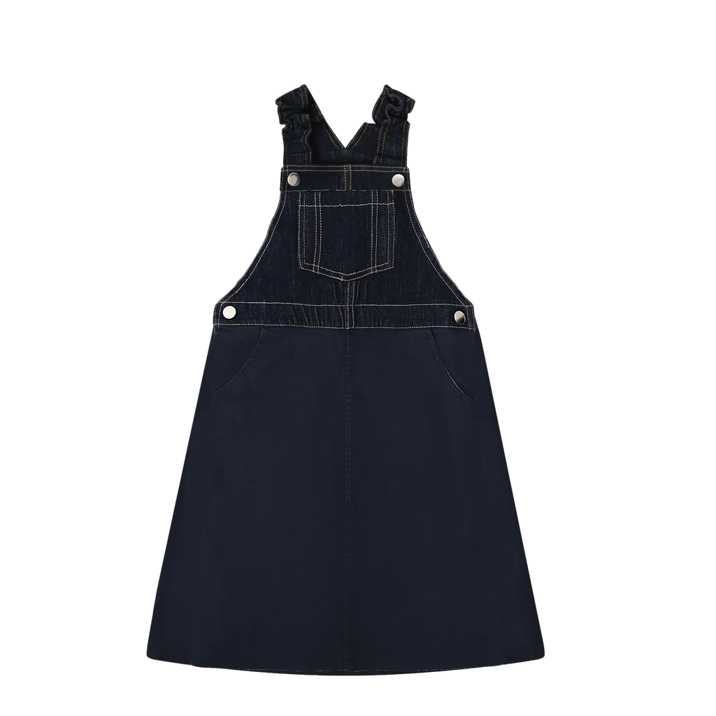 spring denim dress Fallon Midi Button Up Mini Denim and statement accessories for Gown: vivian-v-neck-gown-cream Size:5.875